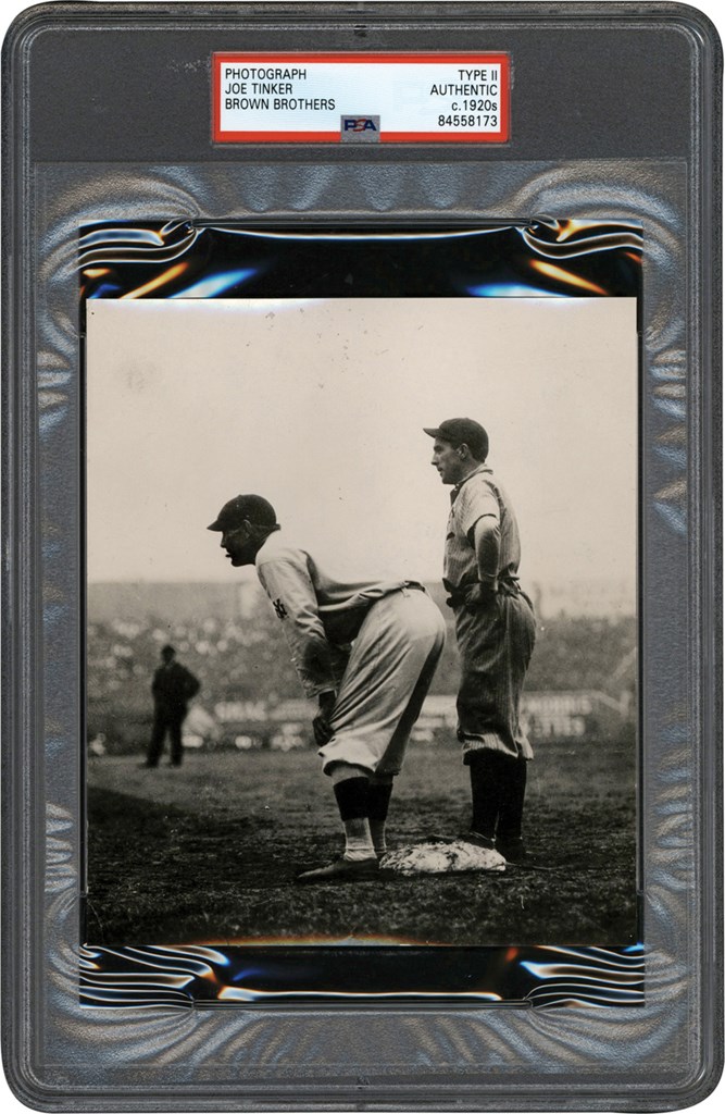 The Brown Brothers Photograph Collection - Joe Tinker Photograph (PSA Type II)