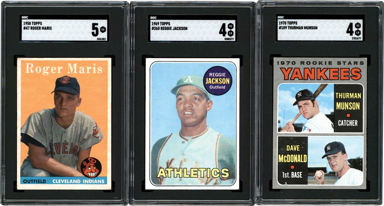 - 1952-1969 HOF and Stars Collection (5) All SGC