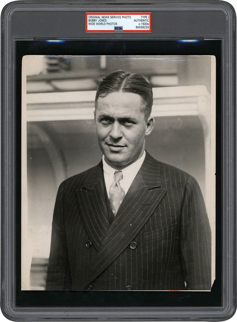 The Brown Brothers Photograph Collection - Bobby Jones Photograph (PSA Type I)