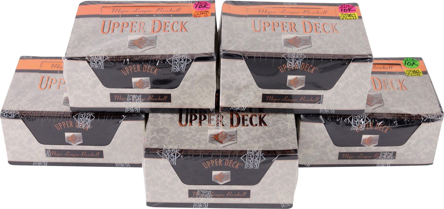 - 1994 Upper Deck SP Baseball Unopened Boxes (5)