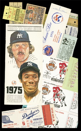 All Sports Tickets, Badges, & Books (83)