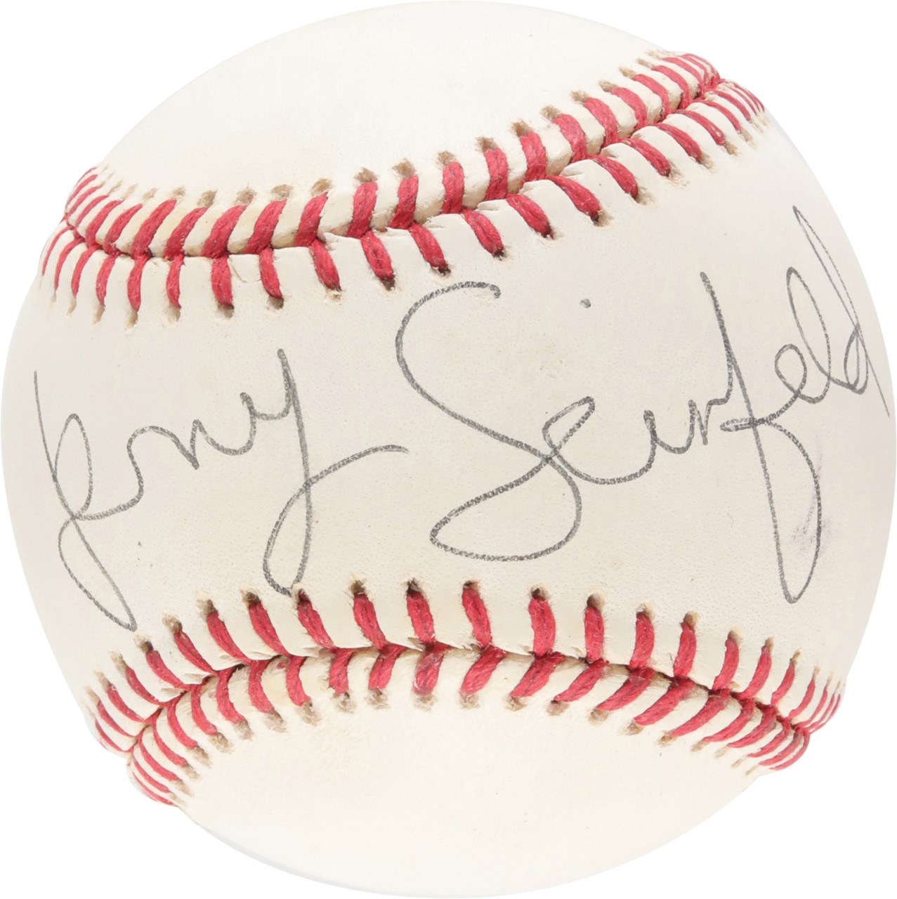 - Jerry Seinfeld Single-Signed Baseball (PSA)