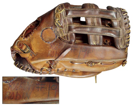 - Early 1980’s Robin Yount Game Used Glove