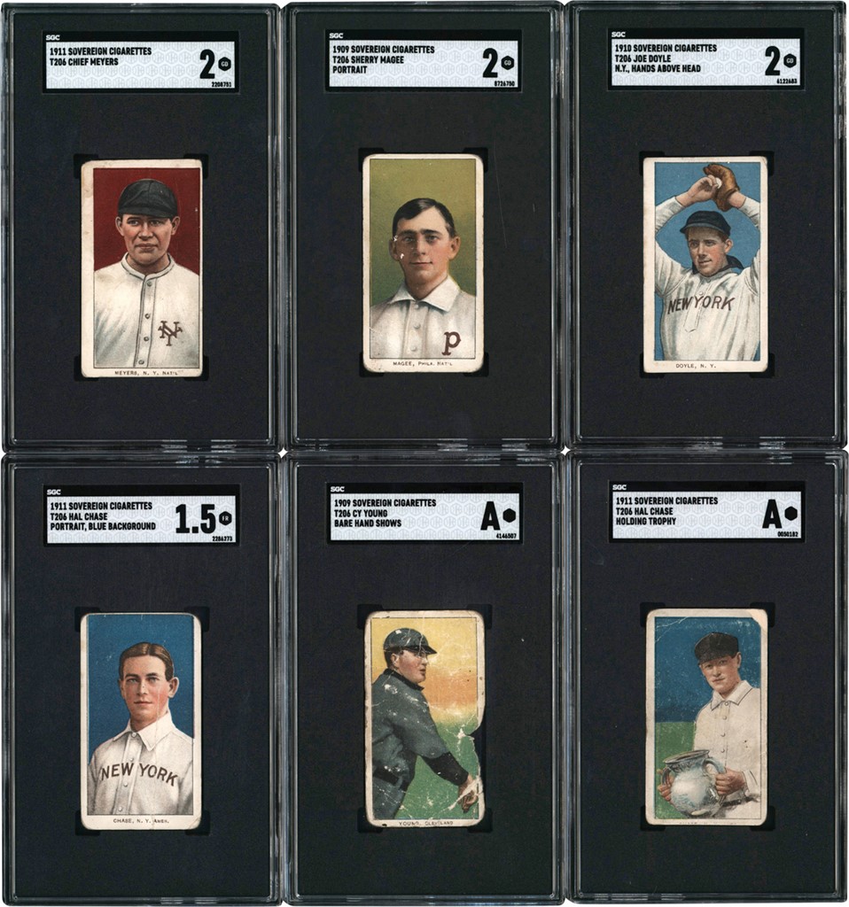 - 1909-11 T206 Sovereign Collection (138) w/Cy Young