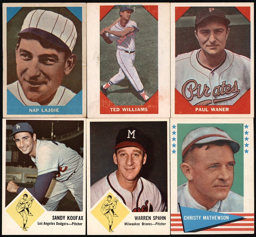 960-1963 Fleer Baseball Card Collection (49)