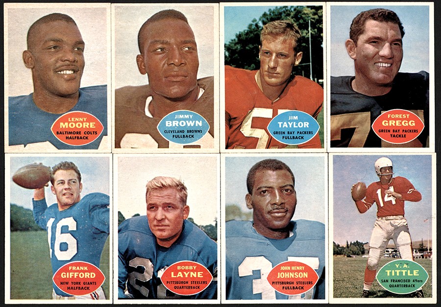 - 1960 Topps Football Complete Set (132) Plus Stickers