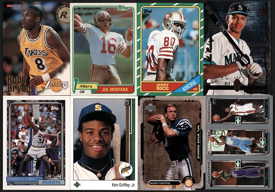 Modern Sports Cards - Large Modern & Vintage Multi-Sport Collection w/LeBron James, Tom Brady, Michael Jordan (275+)