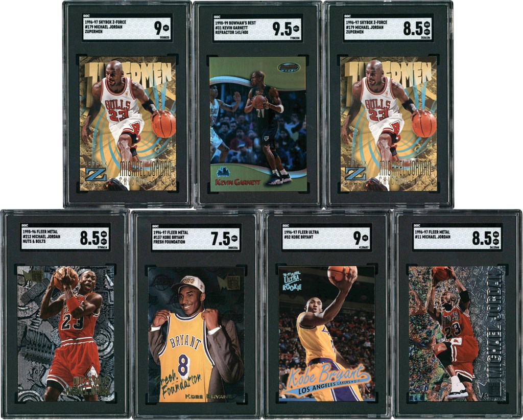 Modern Multi-Sport Card Archive with Autographs, Michael Jordan, Kobe Bryant, & Rookies (2500+)