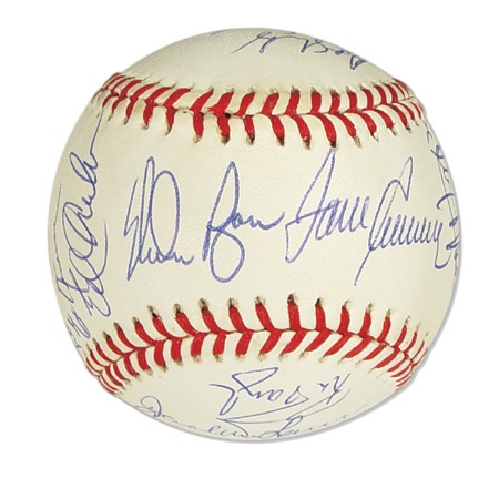 The 1969 New York Mets - Autographed Signed Baseball With Co