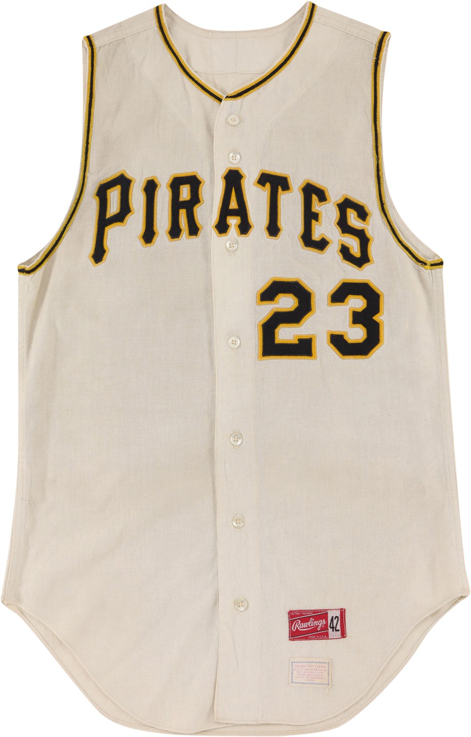 - Circa 1966 Pittsburgh Pirates Game Worn Jersey