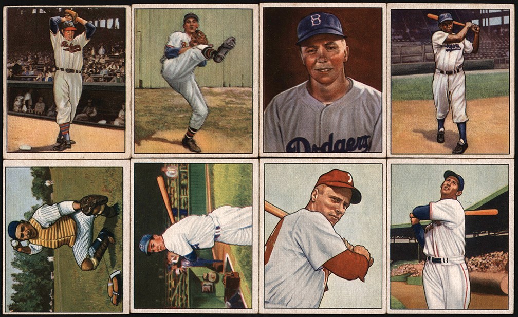 - 1950 Bowman Baseball Complete Set (252) plus Extras (364 Total)