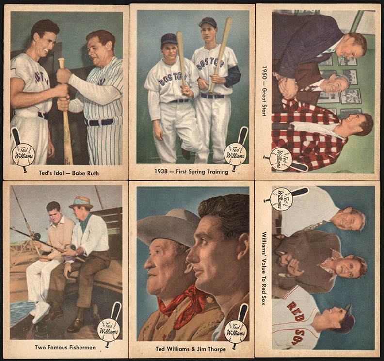 - 1959 Fleer Ted Williams Near Set (79/80) Plus Extras (141 Total Cards)