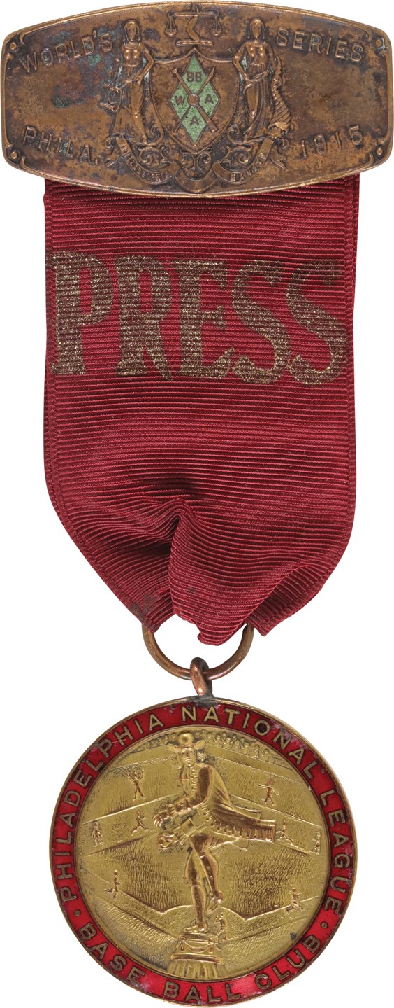- 1915 World Series Press Pin