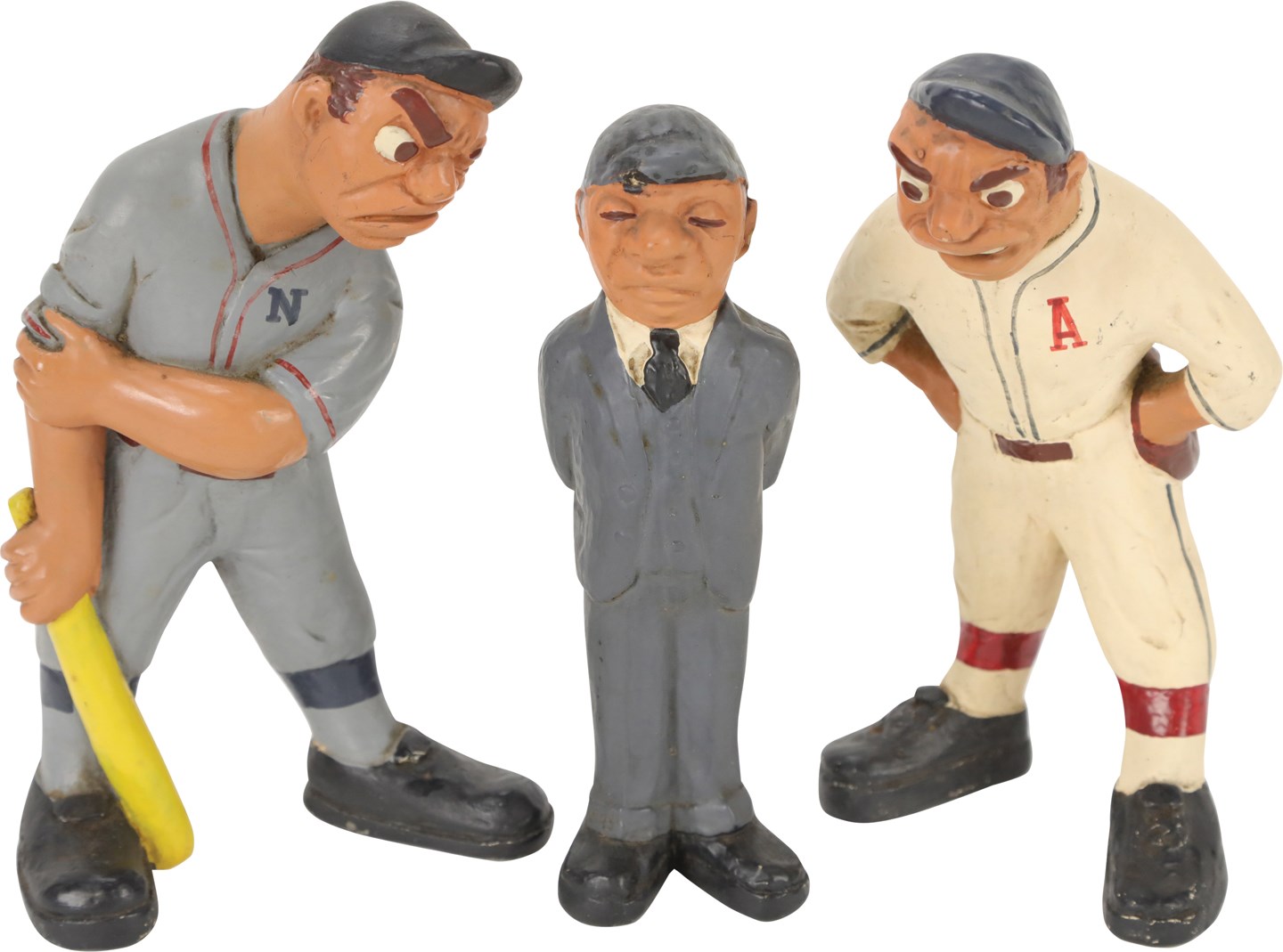 - 1941 Baseball Figurine Set by Lafayette Rittgers
