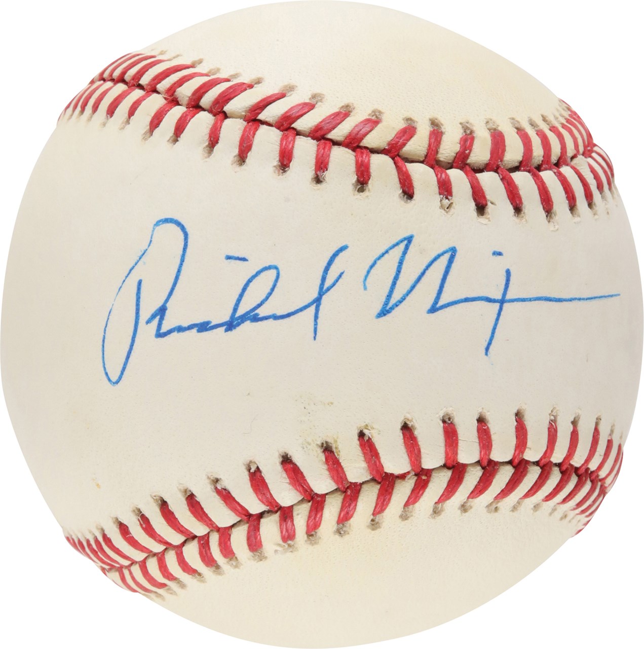 - Richard Nixon Single Signed Baseball (PSA)