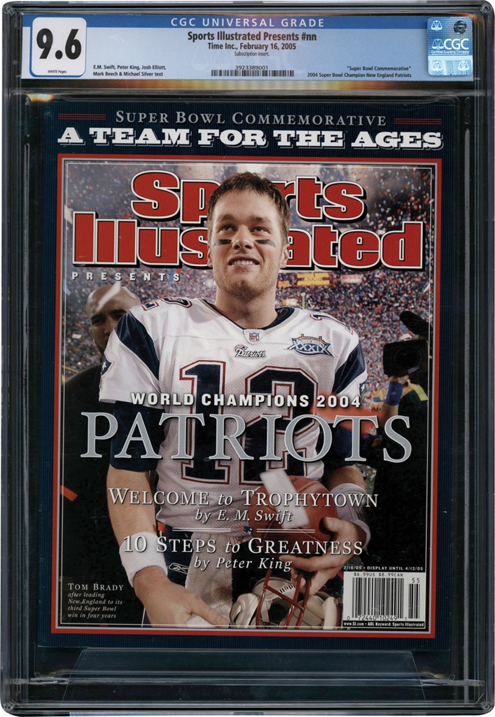 - CSG Graded Sports Illustrated Presents #nn Time Inc. February 16, 2005 Graded 9.6