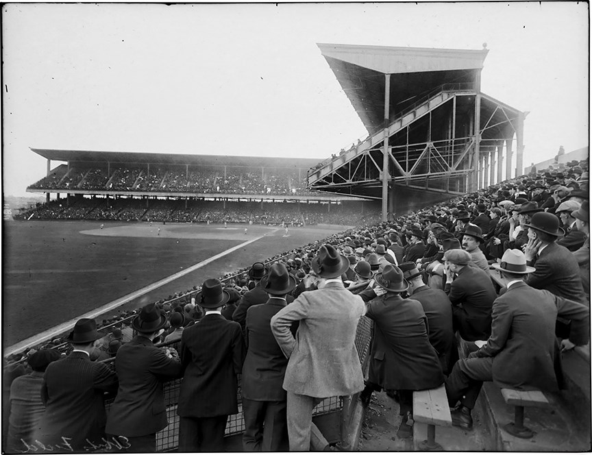 The Brown Brothers Photograph Collection - Ebbets Field Original Glass Plate Negative
