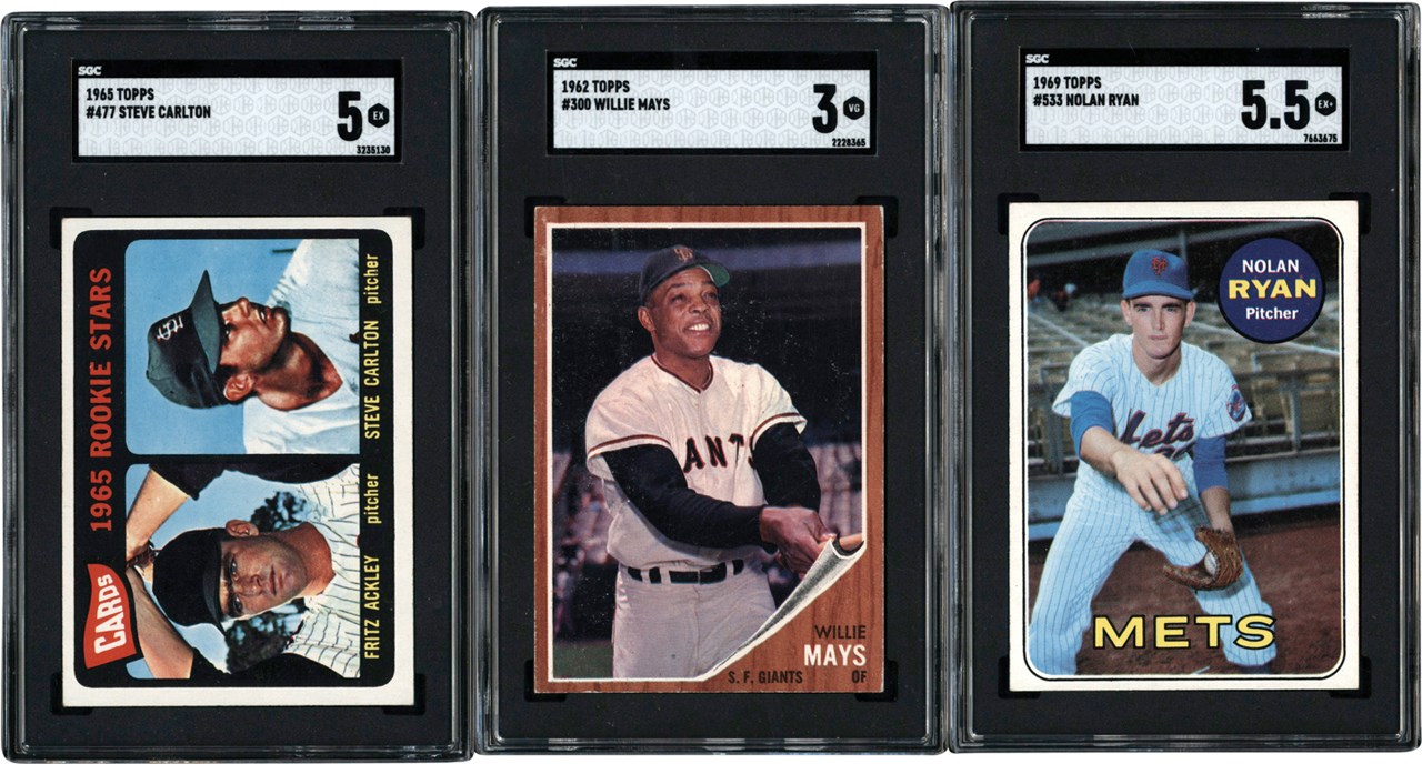 - 1960-1980s Hall Of Fame & Star Collection (475+) w/SGC