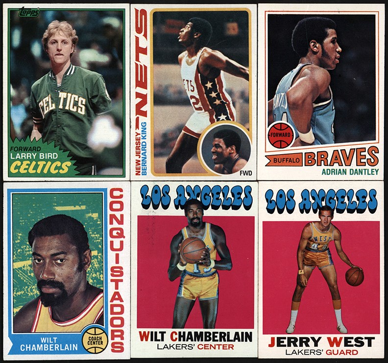- 1969-1981 Topps Basketball Collection (450+) Loaded w/ Loaded w/Stars & H.O.F's