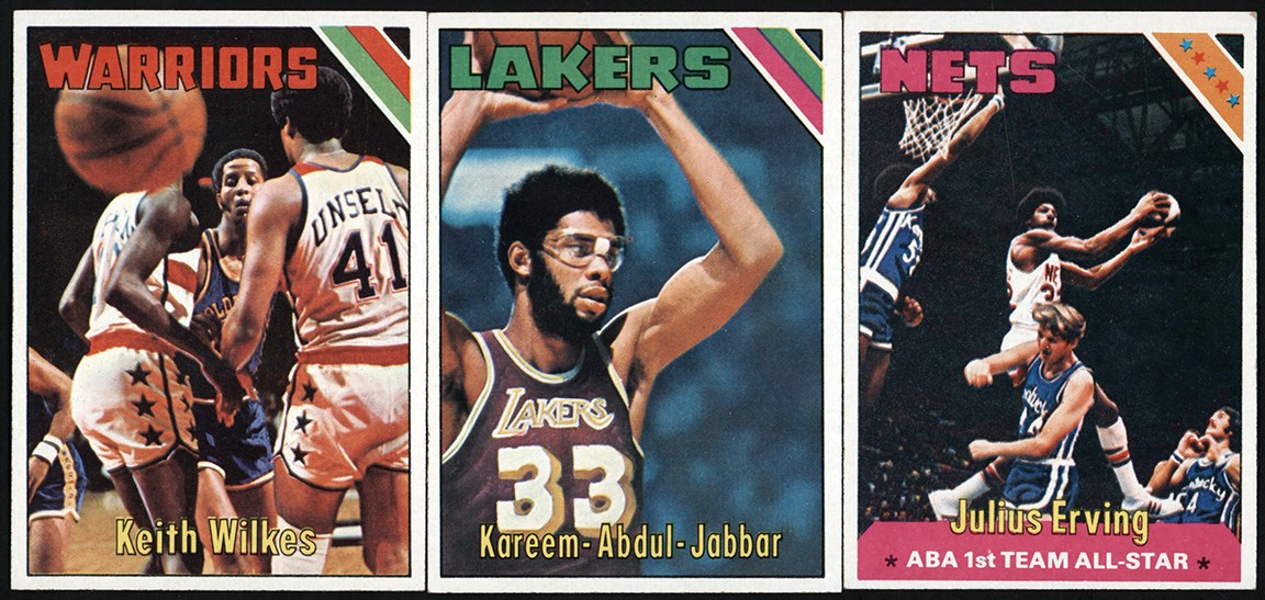 Basketball Cards - 1975-1976 Topps Basketball Complete Set Plus Hundreds of Assorted Topps ABA Cards (543)