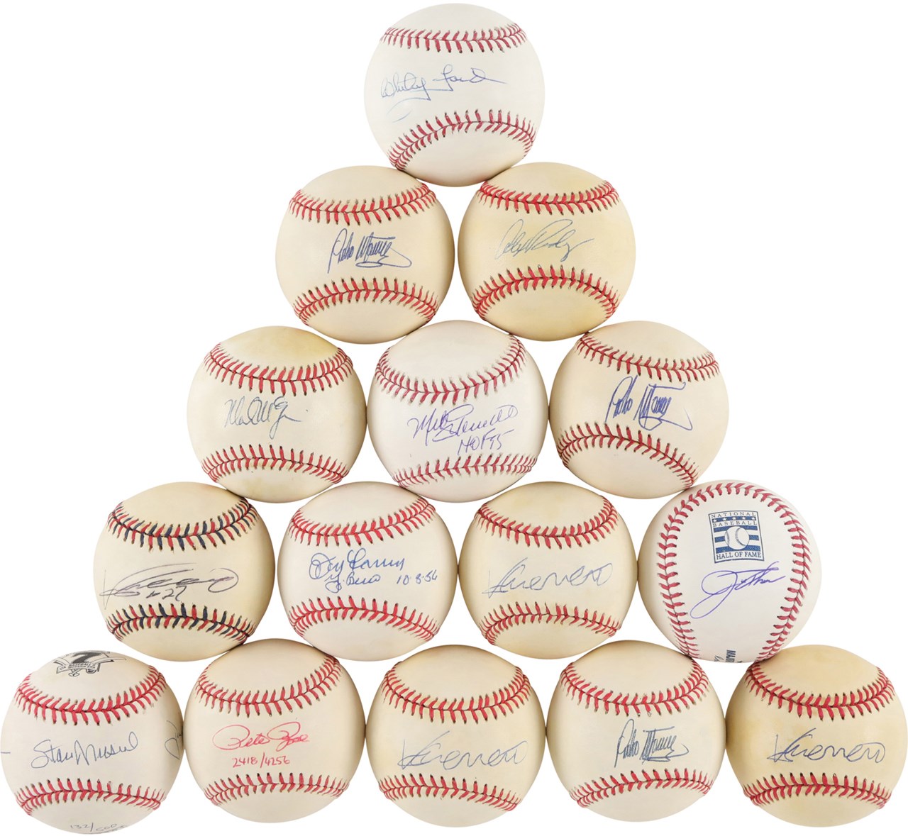 - Hall of Famer and Stars Signed Baseball Collection (28)