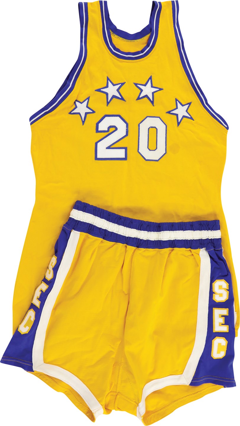 1974 Jan van Breda Kolff College Invitational SEC Game Worn Uniform (Breda Kolff LOA)