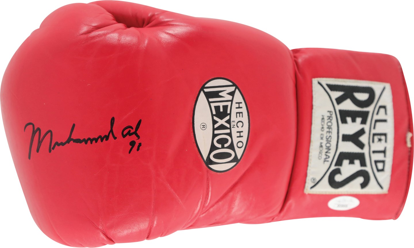 - 1991 Muhammad Ali Signed Boxing Glove (JSA)