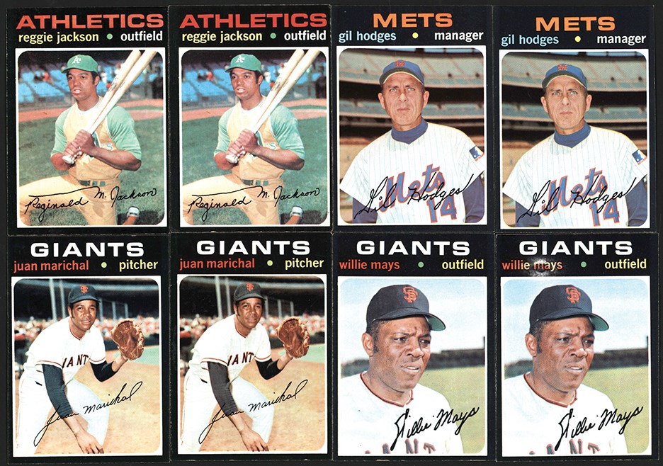 - 1971 Topps Baseball Hall of Fame Collection (202)