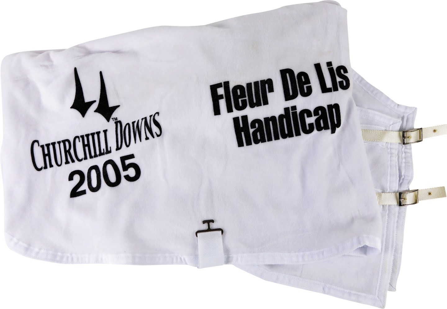2005 Churchill Downs Fleur De Lis Handicap Presentation Cooler Blanket