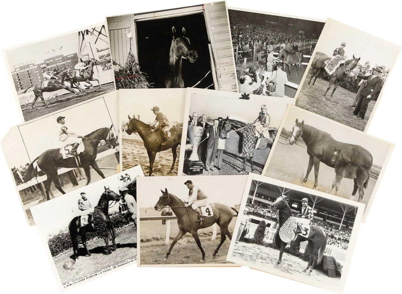 Vintage Horse Racing Press Photo Collection (58)
