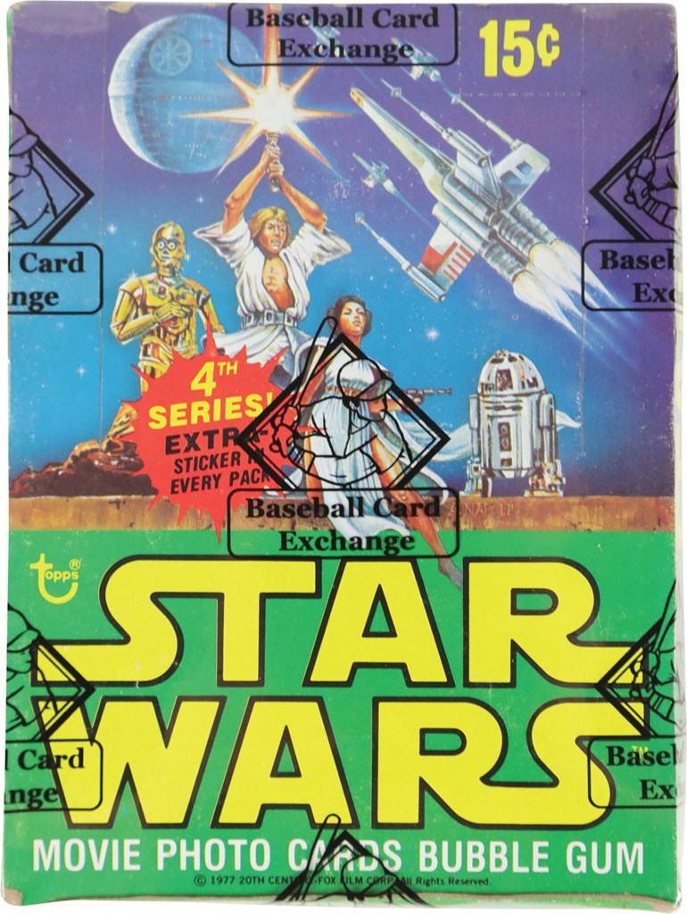 - 1978 Topps Star Wars Series 4 Unopened Wax Box (BBCE)