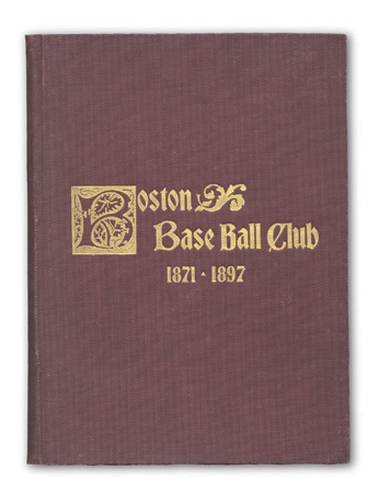 1897 Boston Baseball Club Book by Tuohey