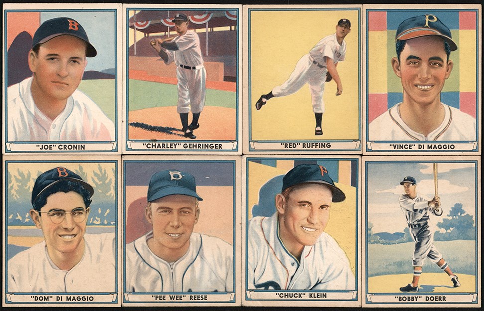 - 1940 & 1941 Play Ball Collection (57) w/Pee Wee Reese Rookie