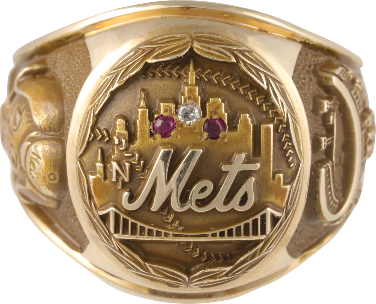 - 1964 New York Mets Meritorious Service Award Ring