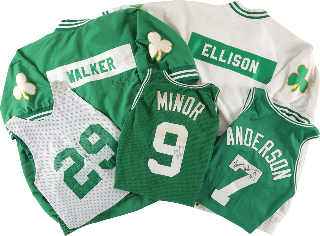Boston Celtics Game Jersey & Warmup Collection (5)
