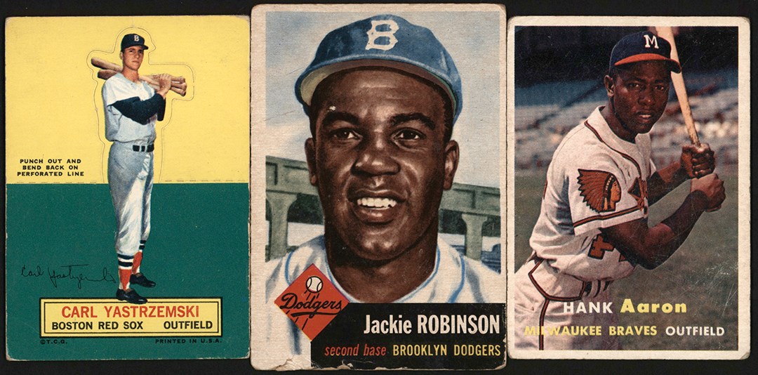 Baseball and Trading Cards - 1938-1969 Hall of Fame Collection (85) w/1953 Topps Jackie Robinson