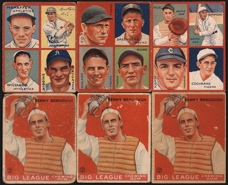 1911-1965 Baseball Card Collection (153)