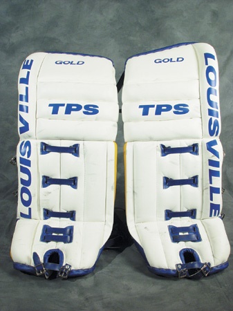 - 1990’s Dominik Hasek Game Used Buffalo Sabres Goalie Pads