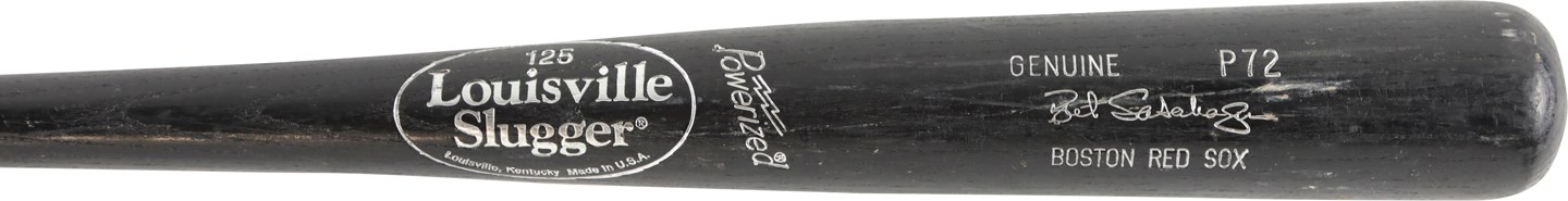 Baseball Equipment - Late 1990s Bret Saberhagen Boston Red Sox Game Used Bat