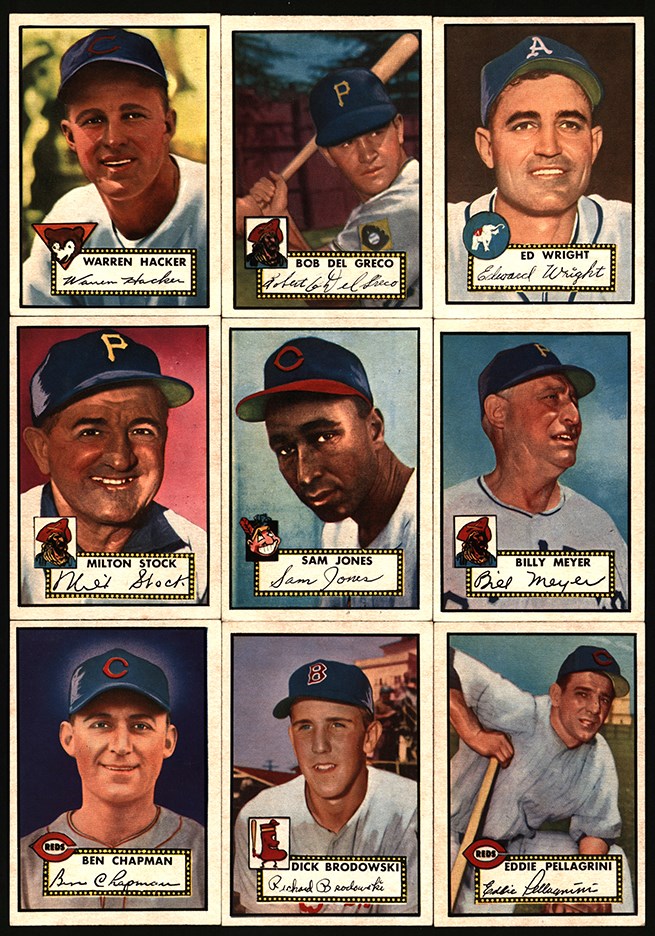 - 1952 Topps High # Collection (9)