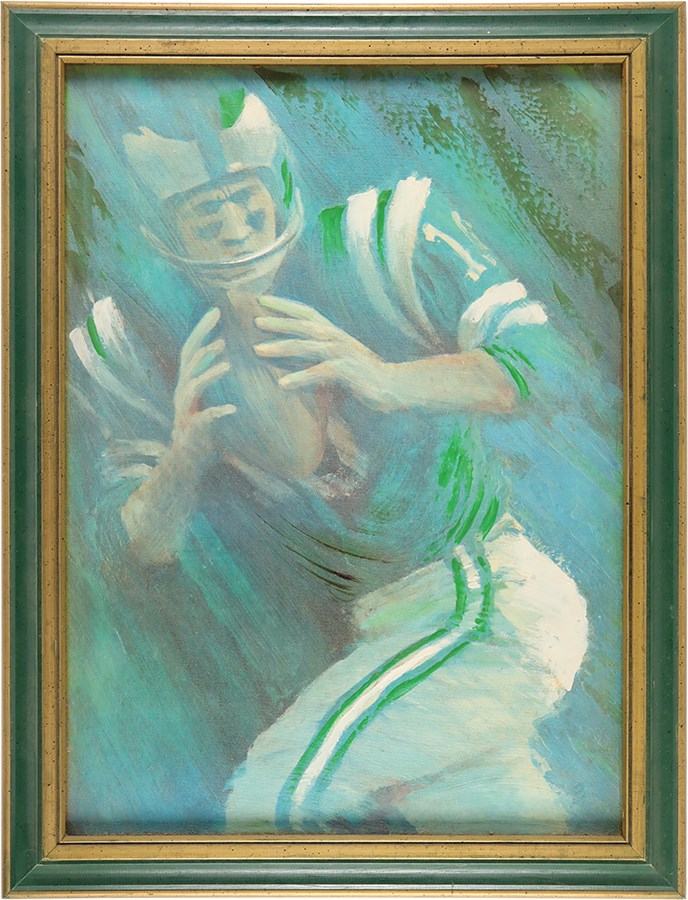 - Philadelphia Eagles Quarterback Original Painting