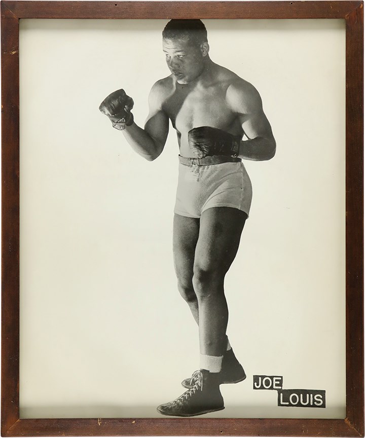 Beautiful Joe Louis Oversized Photo That Hung in Gym