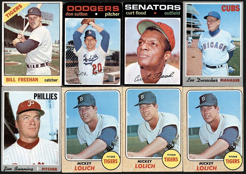 - 964-1972 Topps Baseball Card Collection (900+)