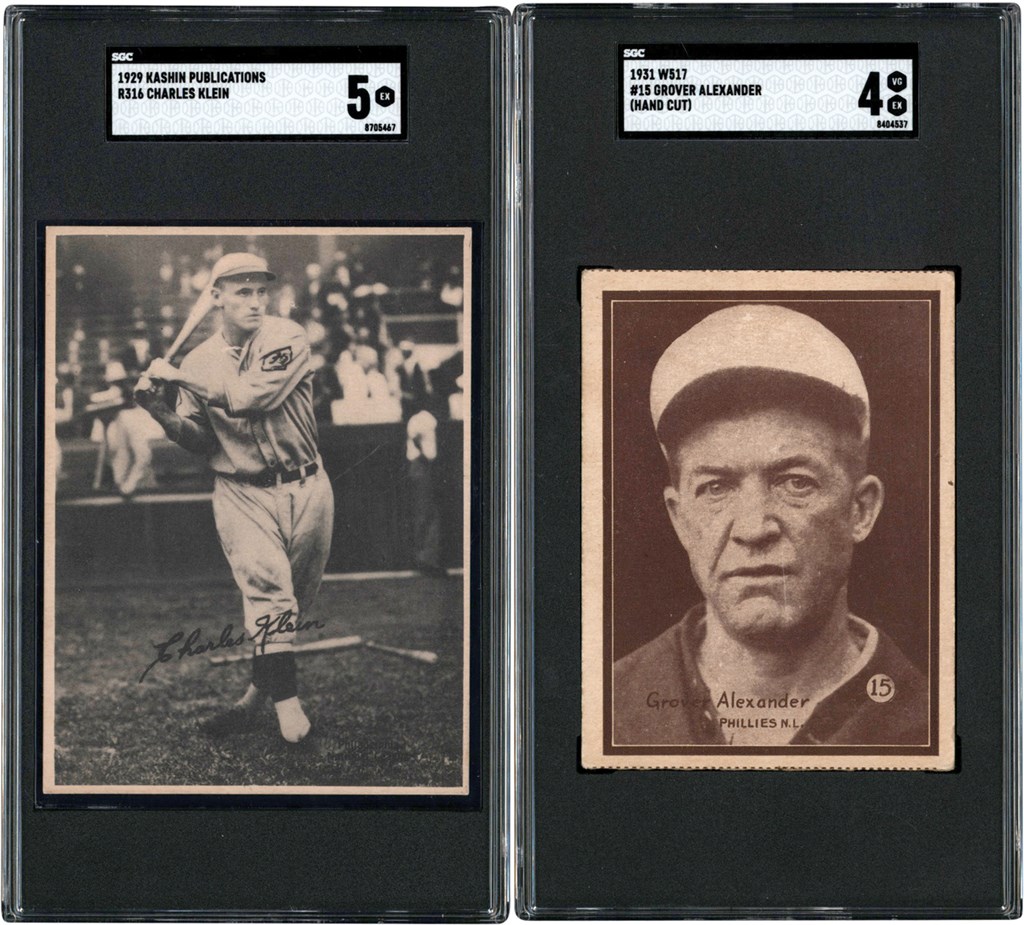 Baseball and Trading Cards - 1929 Kashin & 1931 W517 Philadelphia Phillies Collection (12) w/Hall of Famers