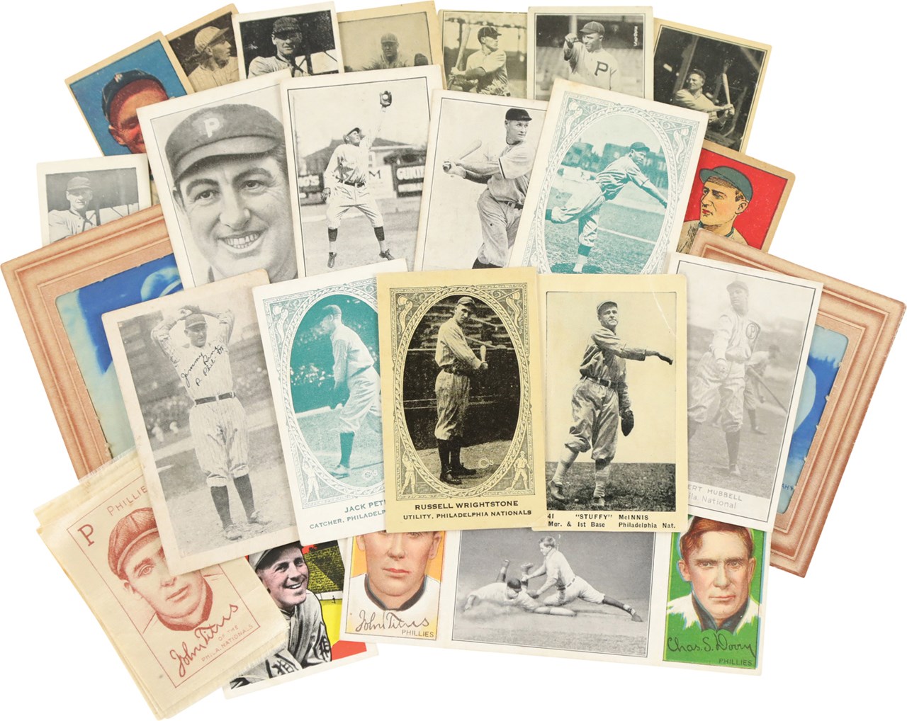 1911-1948 Philadelphia Phillies Type Card Collection (71)