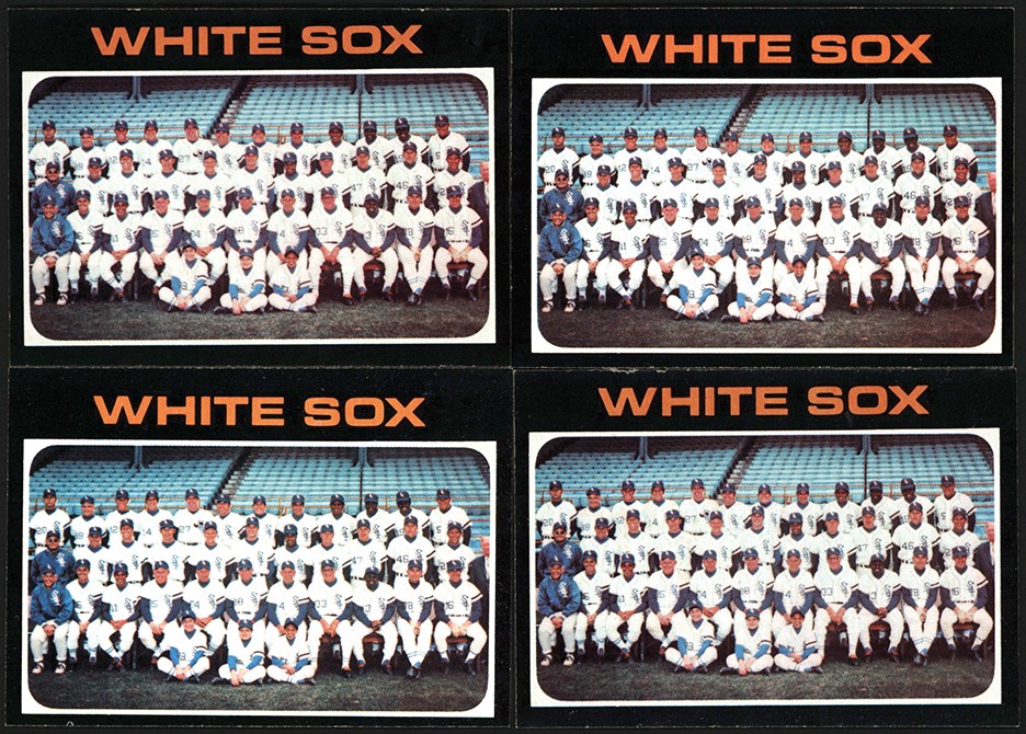 Baseball and Trading Cards - High Grade 1971 Topps #289 Chicago White Sox Team Card Hoard (34)