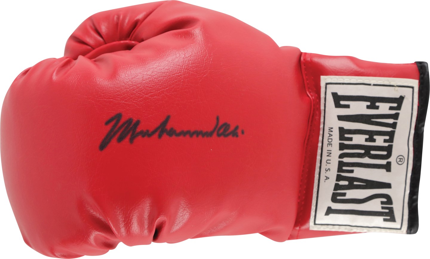Muhammad Ali Single-Signed Boxing Glove (PSA)
