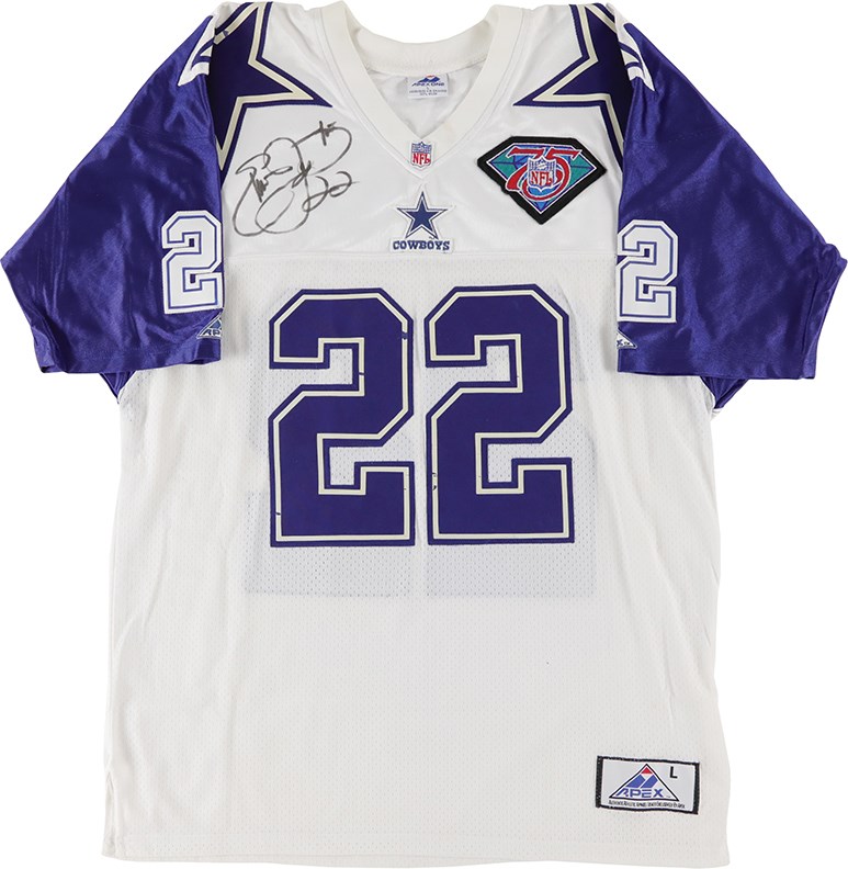 Emmitt smith 75th anniversary jersey online