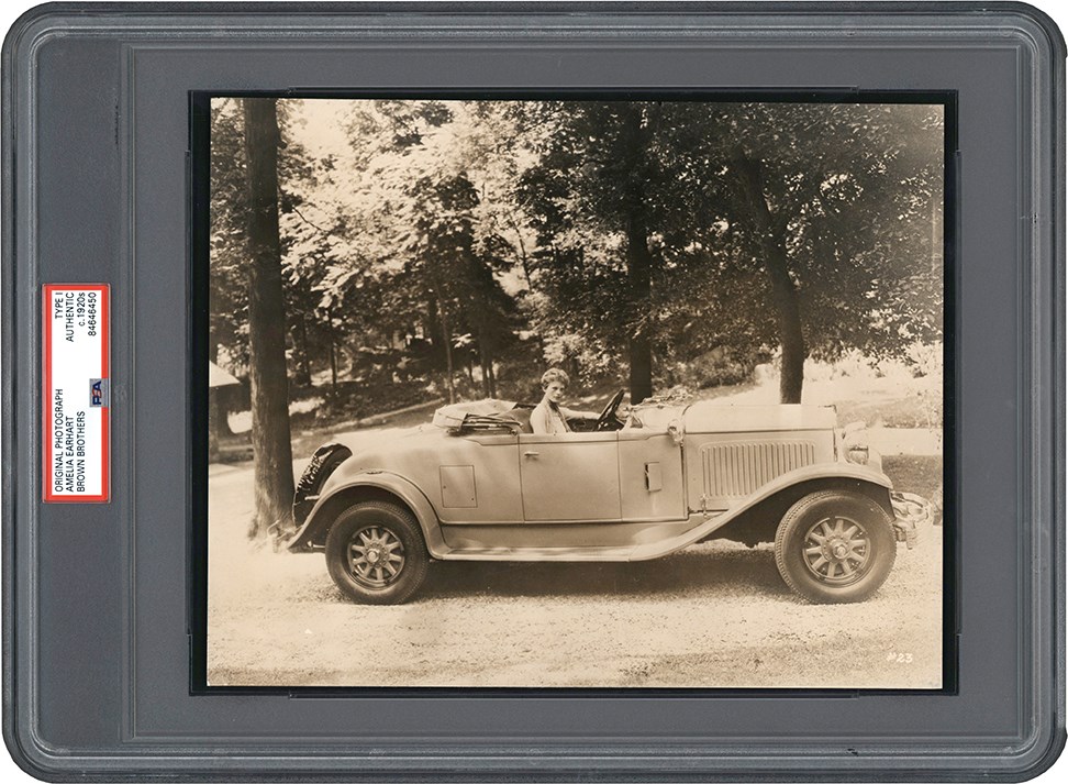 The Brown Brothers Photograph Collection - 1920s Amelia Earhart Photograph (PSA Type I)
