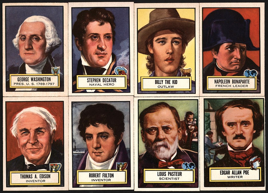- 1952 Topps Look 'n See Collection (16) w/Rembrandt